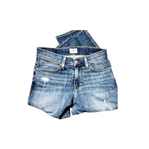 Hudson Mens Ace Med Wash Mid Rise Distressed Skinny Jeans Sz 38 x 32 New - Picture 7 of 9